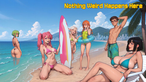 更新[沙盒SLG/后宫/寝取] 无事发生 Nothing Weird Happens Here v0.5  汉化步兵版 [PC+安卓1.10G]